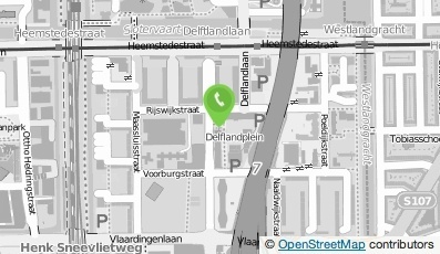 Bekijk kaart van Kubus Stukadoors-en Onderh.bedr. in Amsterdam