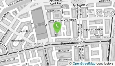 Bekijk kaart van Architectenbureau Koldeweij B.V. in Amsterdam