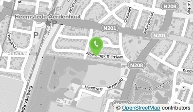Bekijk kaart van DHA Management B.V.  in Heemstede
