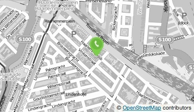 Bekijk kaart van V.O.F. 't Schoenmakertje in Amsterdam