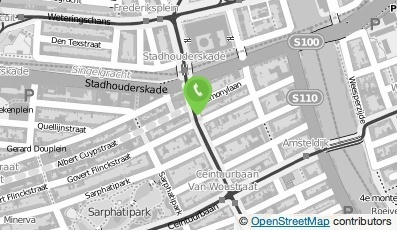 Bekijk kaart van Snackbar/Afhaalcentrum Warung Mini in Amsterdam