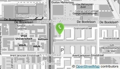 Bekijk kaart van Nebe Internetuitgeverij  in Amsterdam