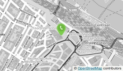 Bekijk kaart van Marina Tabak Souvenier Supermarkt in Amsterdam