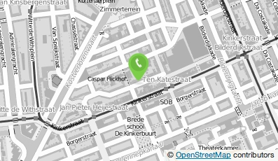 Bekijk kaart van Timmerbedrijf Falermo  in Amsterdam
