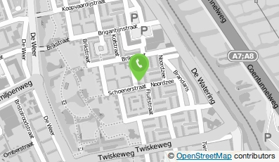 Bekijk kaart van Öksüz 61  in Zaandam