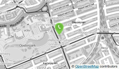 Bekijk kaart van DHVM in Amsterdam