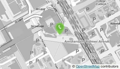 Bekijk kaart van Grand Café Rox B.V. in Amsterdam