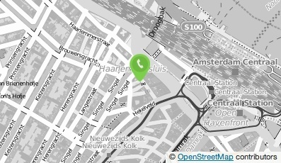 Bekijk kaart van Q & K Tabak & Souveniers  in Amsterdam