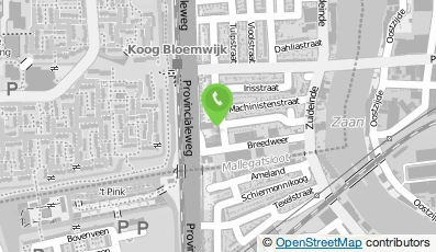 Bekijk kaart van Stukadoorsbedrijf van Rooijen  in Hoofddorp