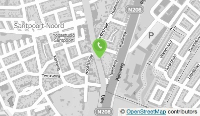 Bekijk kaart van Hovenier Harry van Schooten in Santpoort-Noord