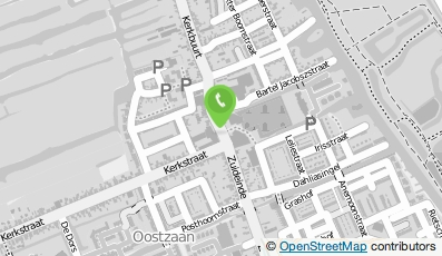 Bekijk kaart van Theatercafé 't Regthuis in Oostzaan