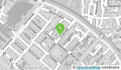 Bekijk kaart van Timmerbedrijf B. Noordermeer in Zwanenburg