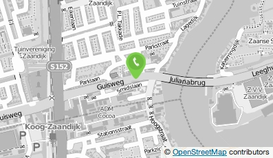 Bekijk kaart van Garage Cas Kieft in Zaandijk
