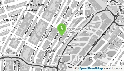 Bekijk kaart van Singel 101 restaurant in Amsterdam