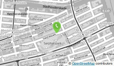 Bekijk kaart van Atelier Haaks in Amsterdam