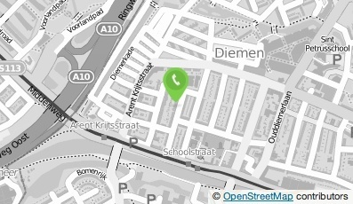 Bekijk kaart van Manfriday Business Development in Diemen