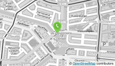 Bekijk kaart van Shell Hobbemakade in Amsterdam