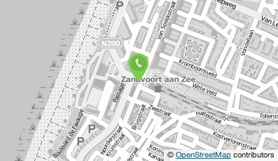 Bekijk kaart van Mijnheer van Leersum in Zandvoort