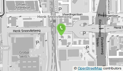 Bekijk kaart van Blauw Tekstra Uding N.V. in Amsterdam