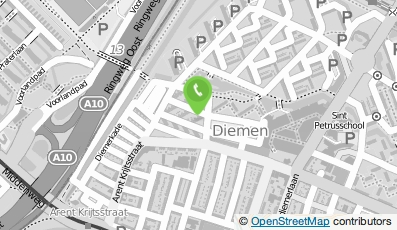 Bekijk kaart van BASEplan in Diemen