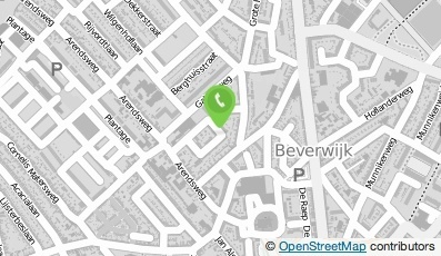 Bekijk kaart van P. Verkerk Bouw  in Beverwijk