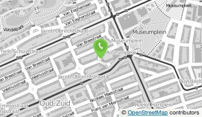 Bekijk kaart van Stichting Kliniek Oud Zuid in Amsterdam