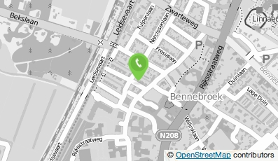 Bekijk kaart van Pauline E.M. Hoogervorst Project- en Interimmanagement in Noordwijk (Zuid-Holland)