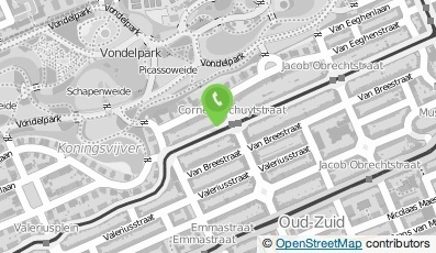 Bekijk kaart van Voetverzorging Willemsparkweg in Amsterdam