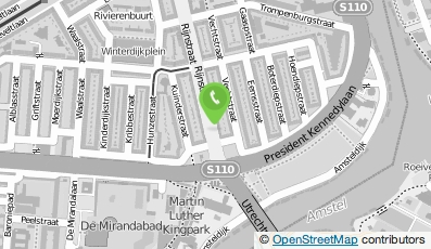 Bekijk kaart van Sushi House in Amsterdam