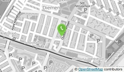 Bekijk kaart van Bed & Breakfast Diemerbrug  in Diemen