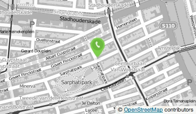 Bekijk kaart van Le Restaurant Amsterdam in Amsterdam