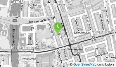 Bekijk kaart van TopAAs in Amsterdam