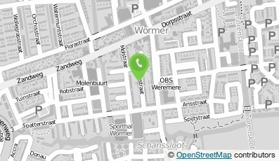 Bekijk kaart van Hoveniersbedrijf Voogt & Klok  in Wormer