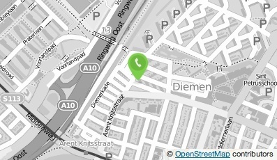 Bekijk kaart van DIM(X) in Diemen