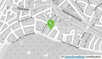 Bekijk kaart van Interim Professional Paap in Zandvoort