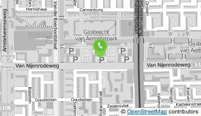 Bekijk kaart van Allround Sports Massage in Amsterdam