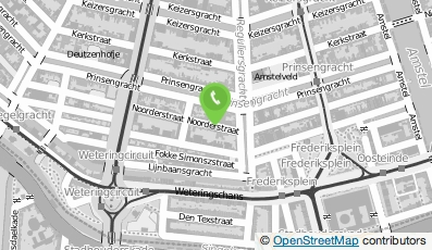 Bekijk kaart van Commune suites in Amsterdam