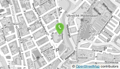 Bekijk kaart van Bikram Yoga Utrecht in Amsterdam