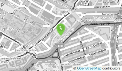 Bekijk kaart van Upstylers in Amsterdam