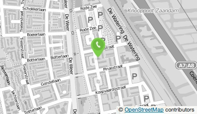 Bekijk kaart van Os Klussenbedrijf  in Zaandam