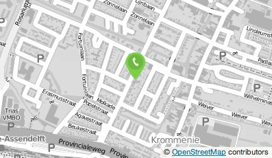 Bekijk kaart van F. Greven Architekt V.O.F. in Krommenie