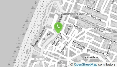 Bekijk kaart van Pension Sixtysix in Zandvoort