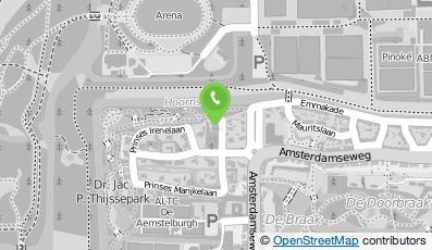 Bekijk kaart van Mooi Binnen in Amstelveen