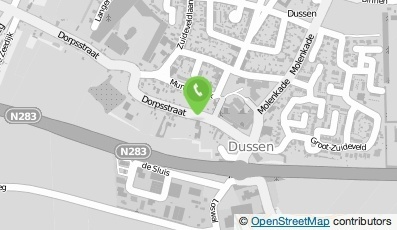 Bekijk kaart van Sassen t.h.o.d.n. Herbergier Dussen in Dussen