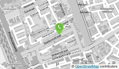 Bekijk kaart van Atelier Ed Oosterhoorn in Westzaan