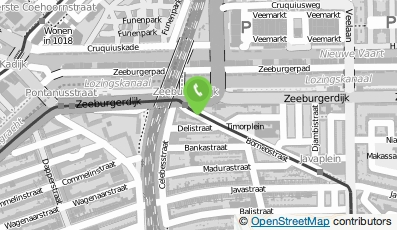Bekijk kaart van Les op 4 in Amsterdam