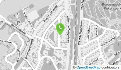 Bekijk kaart van Meubelmakerij den Houten Hamer in Santpoort-Zuid