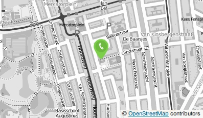 Bekijk kaart van Roos Menkhorst in Amsterdam