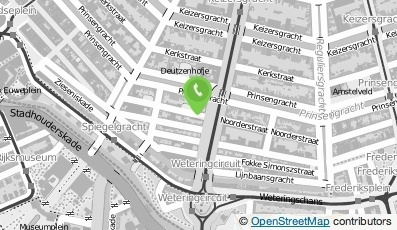 Bekijk kaart van SportCity Amsterdam Weteringdwarsstraat in Amsterdam