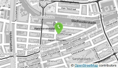Bekijk kaart van Studio van der Scheer in Amsterdam